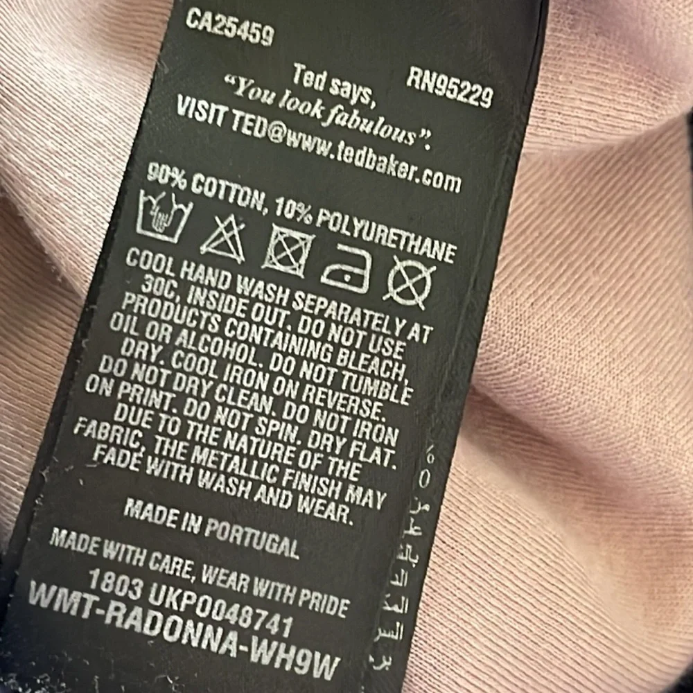 Ted baker navy blue joggers sweatpants - Picture 6 of 11